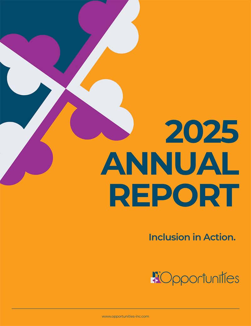 visual of the front cover of the 2025 annual report